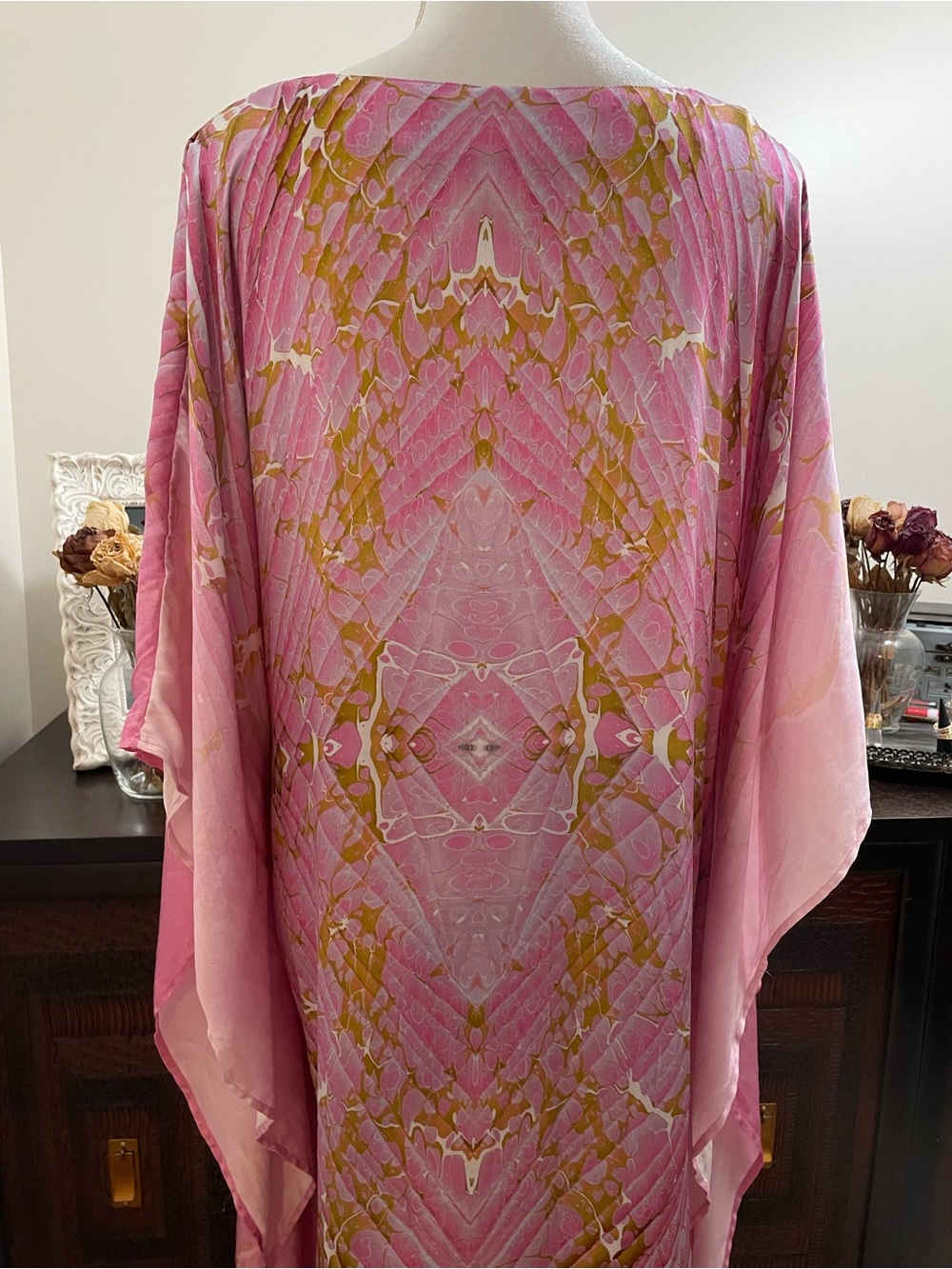 NicoBlu Silk Kaftan size Large - Picture 6 of 14
